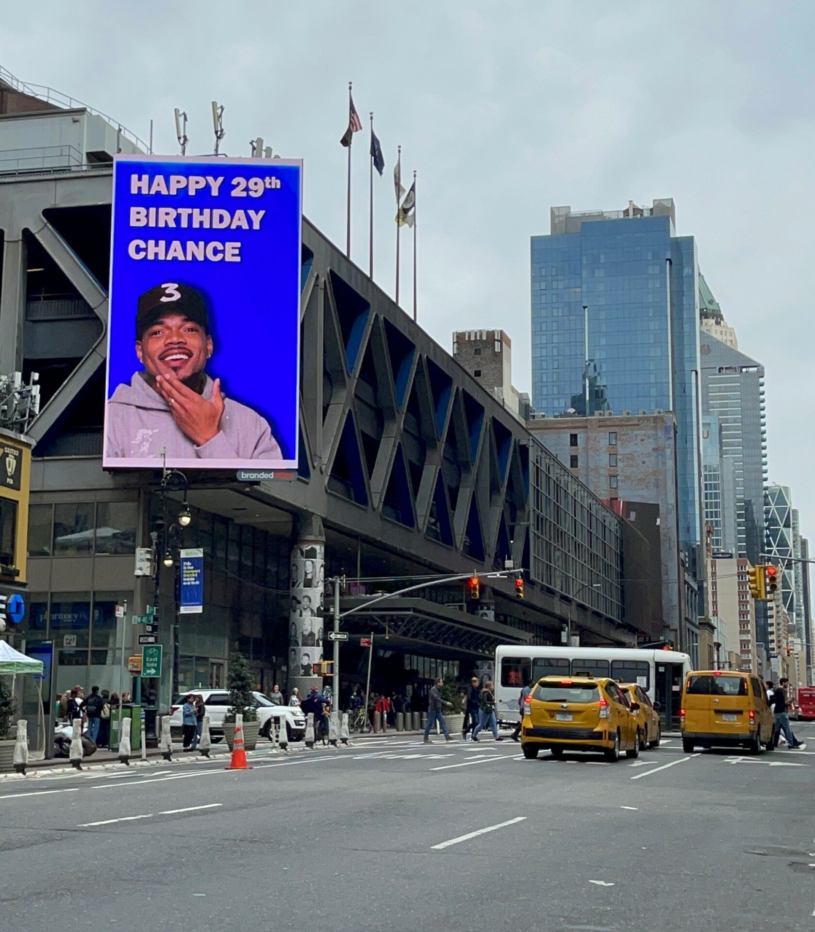 PABT Midtown Manhattan billboards with Blindspot