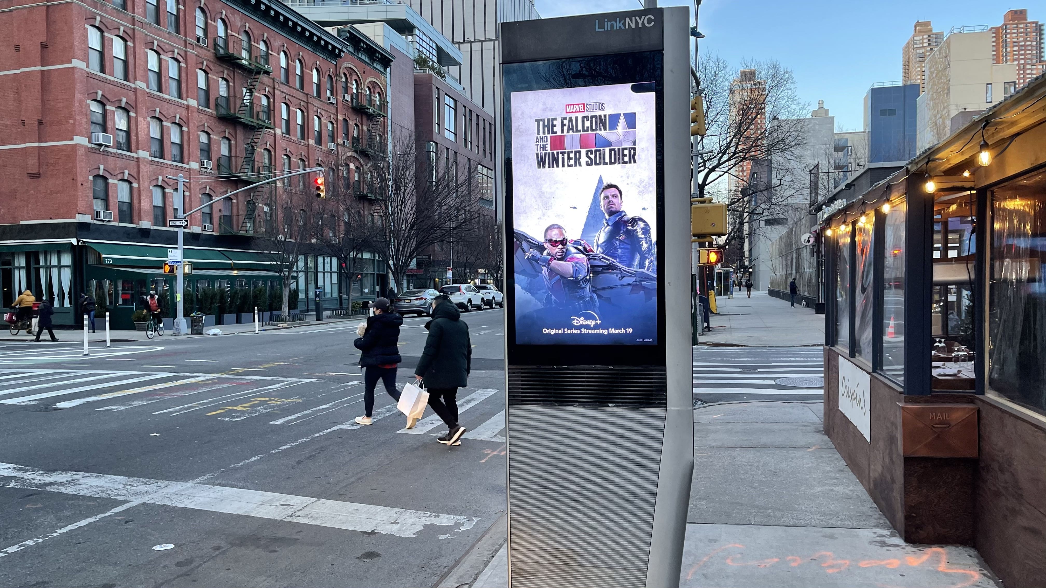 linkNYC billboard