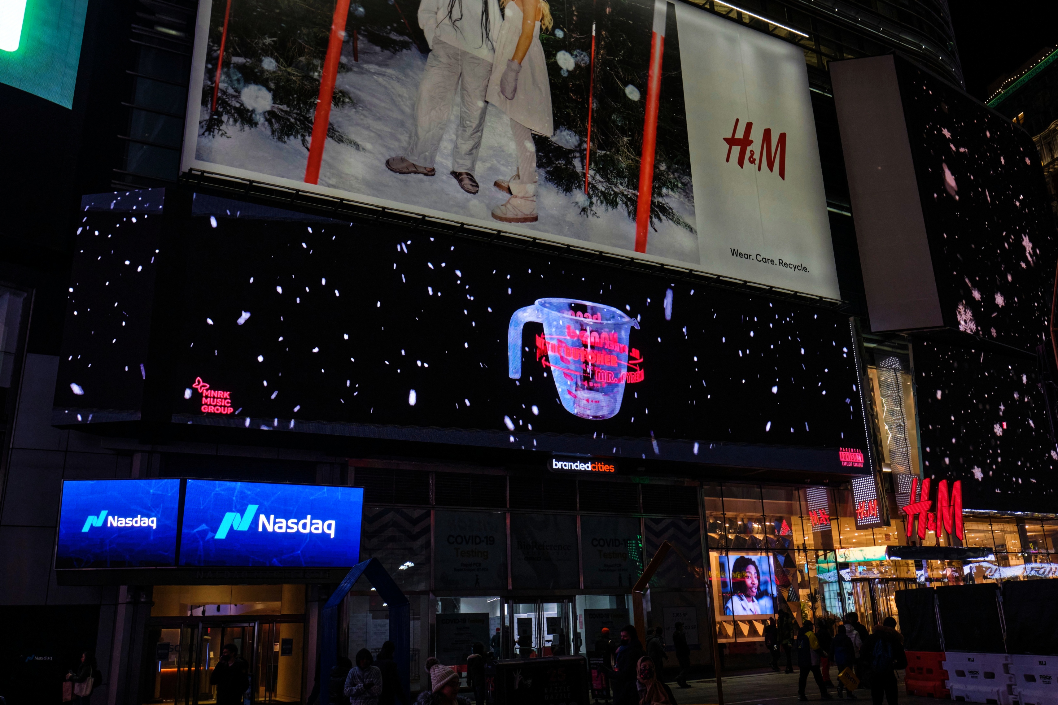 Broadway Plaza billboard Blindspot