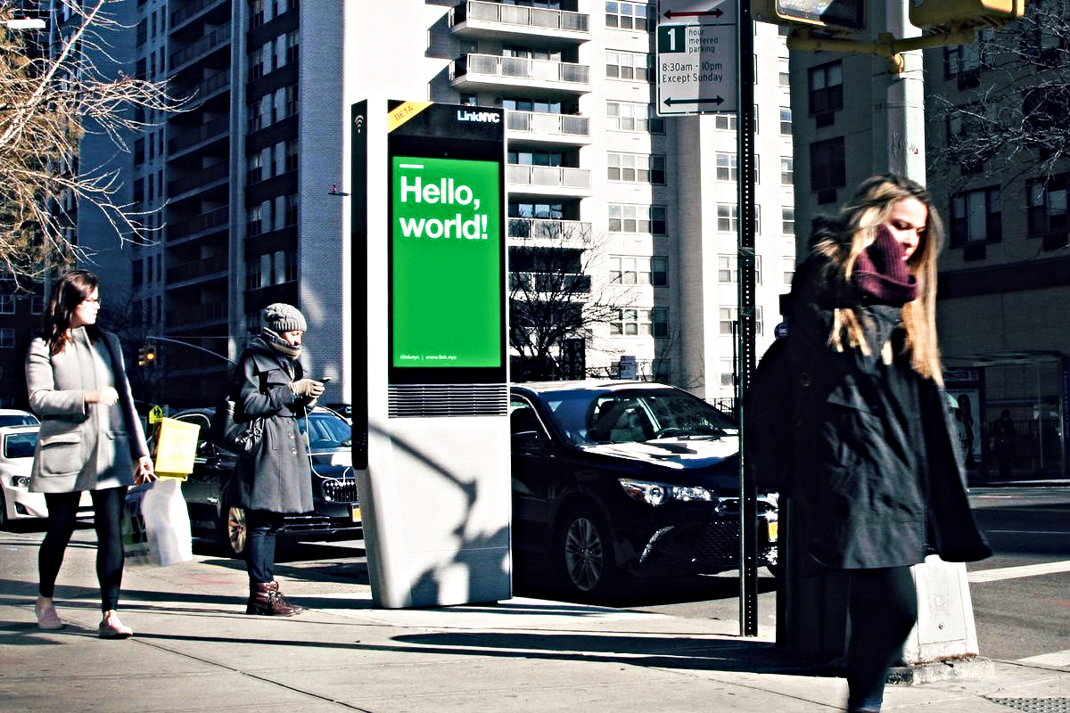 linkNYC billboards