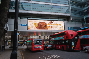 Capture attention with The Eye Proctor Street billboard by Blindspot. Elevate your brand's visibility and leave a lasting impression.