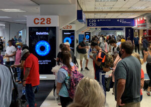 Dallas airport billboards with Blindspot