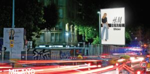 Stazione Vetra digital billboard in Italy