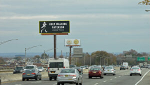 I80 digital billboard with Blindspot