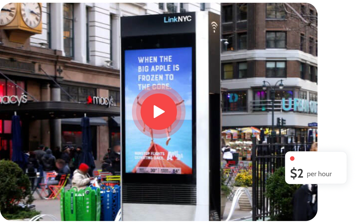 LinkNYC billboards